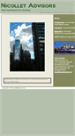 Mobile Screenshot of nicolletadvisors.com